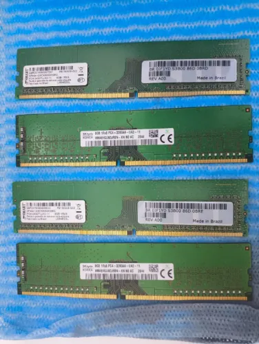 Memoria DDR4-32 Giga-4 pentes de 8