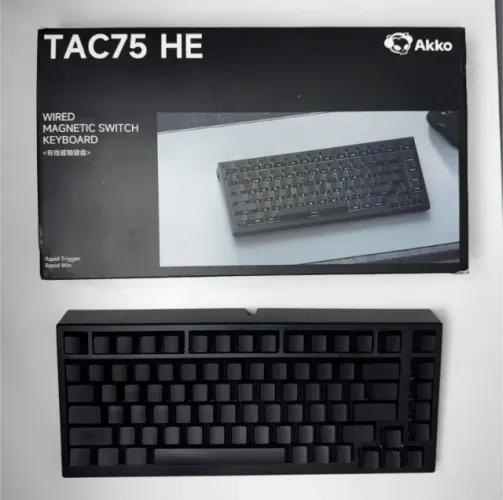 Teclado Magnético Akko TAC75 HE - Rappid Trigger