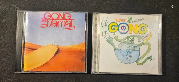 2 Cds Gong Rock Progressivo Shamal (1975) + Live 2 Infinitea