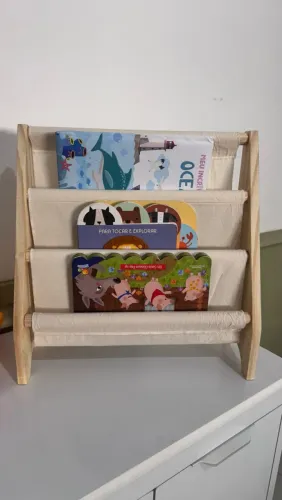 Porta livros infantil 