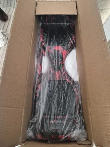 Hoverboard Preto e Vermelho NOVO na caixa ( caixa aberta apenas para conferência e fotos)