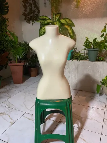 Manequim feminino meio corpo 
