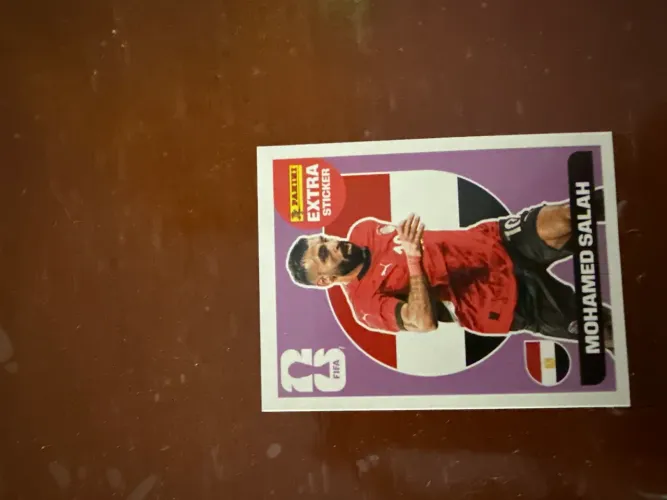 Figurinha extra. MOHAMED SALAH