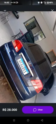 Honda Civic Sedan LX 1.7 16V 115cv Mec. 4P 2003