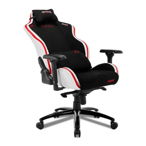 Cadeira Gamer Pichau Omega S Assassins Creed Legacy, Braco 4D, Preto e Vermelho