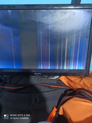 Monitor de 22 polegadas com defeito $90