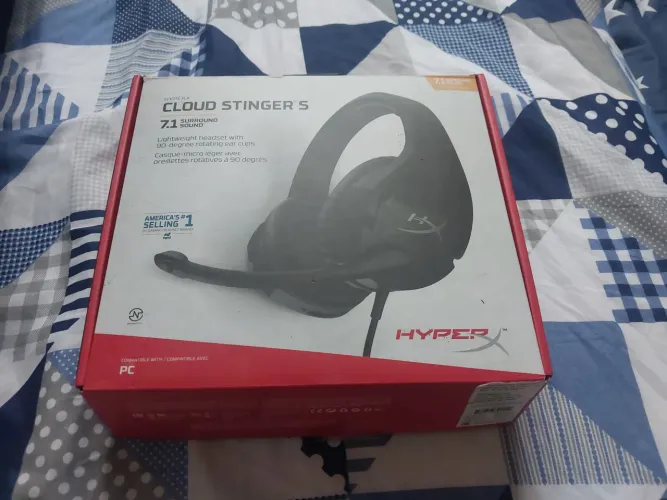 HYPERX CLOUD STINGER S (usado, leia a descrição. Aceito negociações)