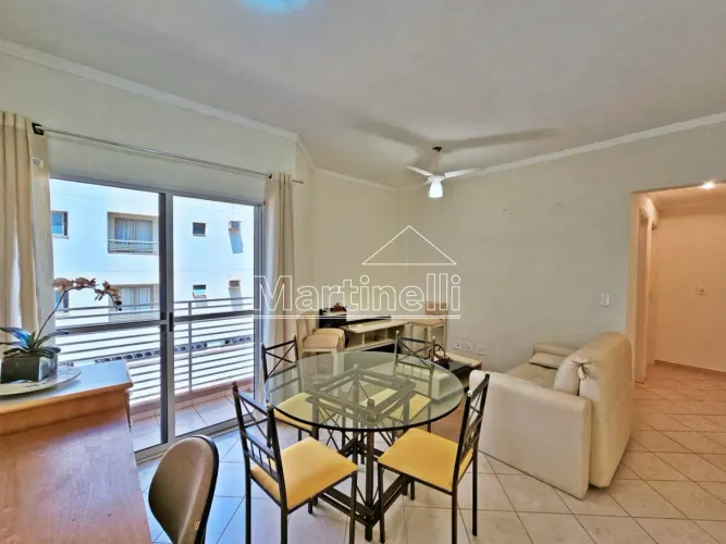 Apartamento mobiliado para locação no Edifício Athena, próximo ao Cenourão - Ribeirão Pret