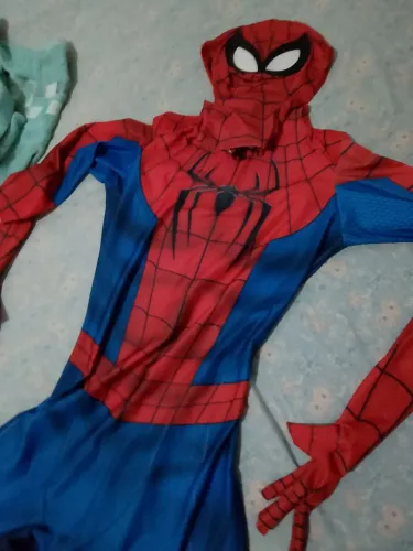 Fantasia Cosplay Homem Aranha: Um Novo Dia G
