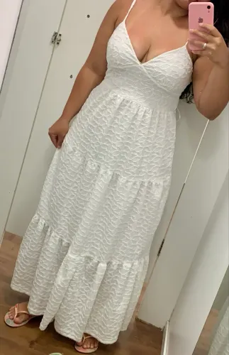 Vestido branco Lindíssimo!