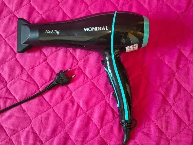 SECADOR DE CABELOS, Marca MONDIAL - Black Tiff, Tensão: 220V, Potência: 2000 W