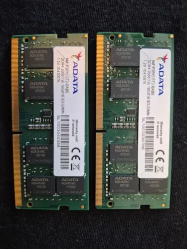 Memória RAM ADATA DDR4 32gb (2x16gb) 2666MHz Notebook