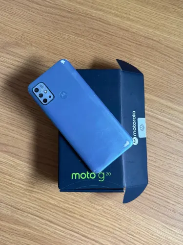 Moto G20 Único dono com acessórios