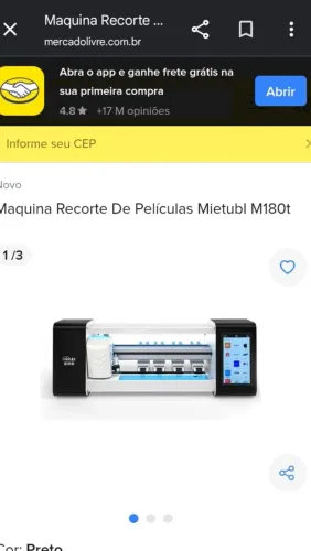 Maquina Recorte De Películas Mietubl M180t