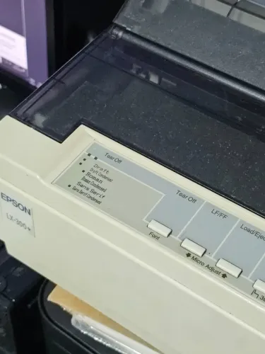 Impressora Epson LX-300+ Matricial para decalque de tatuagem