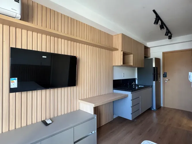 Studio com localização prática para locação