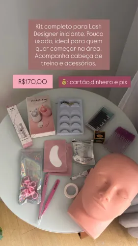 Kit completo Lash designer iniciante
