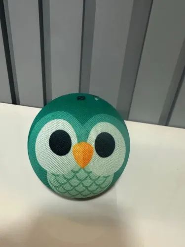 Amazon Echo Dot Echo Dot 5th Gen Kids Com Assistente Virtual Alexa - Owl 110v/240v