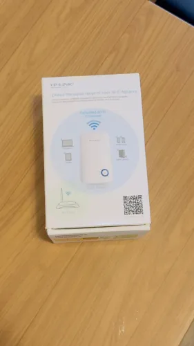 Repetidor Extensor Sinal Wi-Fi TP-Link TL-WA850RE 300Mbps - Completo na Caixa