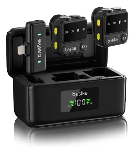 Microfone Lapela Anti-ruído Conector Lightning Para Iphone