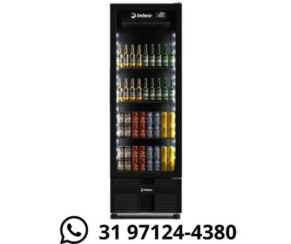 Cervejeira 569L Porta de Vidro Bivolt Imbera