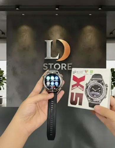 Smartwatch X5 pro Max + 6 pulseiras de silicone 