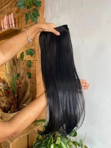 Cabelo Vietnamita Premium - Preto Natural