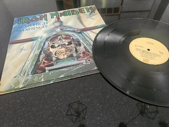 Disco de vinil Iron Maiden - Aces High - Vinil Single - 1985