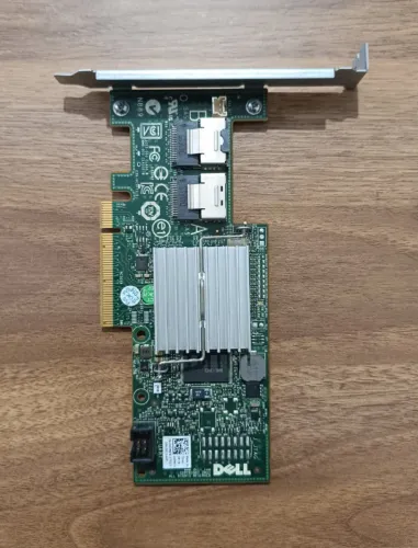 Controladora Dell PERC H200 H216J SAS SATA 6Gb PCIe x8 8 Portas SFF-8087