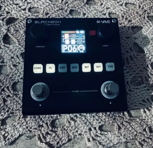 Pedal mult efeitos Blachboh pra Guitarra 