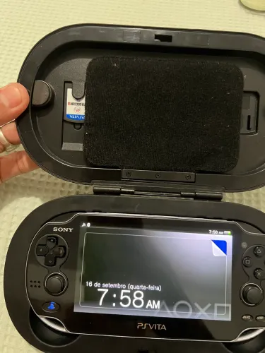 Playstation Ps Vita Fat Standard Black Seminovo