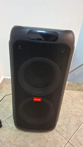 Caixa de som Aiwa Party Box AWS-PB-01, 200W RMS, bivolt 127V-220V