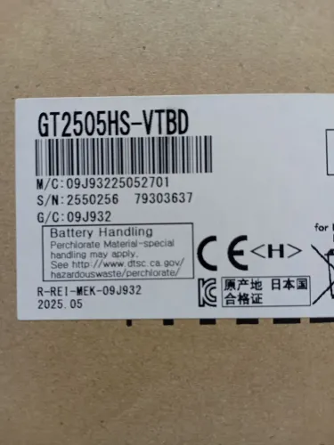 IHM Mitsubishi Electric GOT2000 - Modelo GT2505HS-VTBD