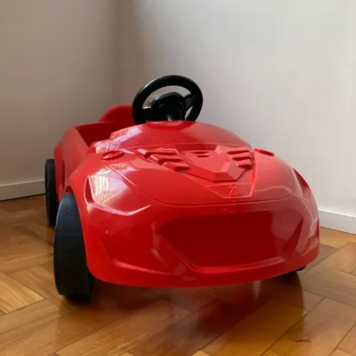 Carrinho a Pedal Bandeirante - Roadster Vermelho