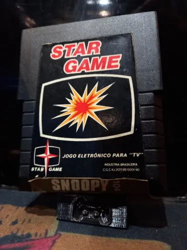 JOGO SNOOPY STAR GAME ATARI 2600 USA ORIGINAL