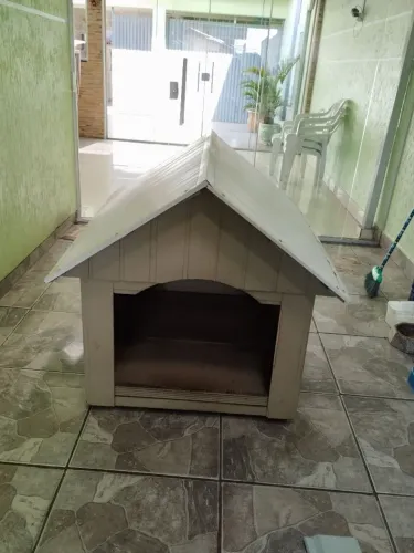 Casinha grande de cachorro 