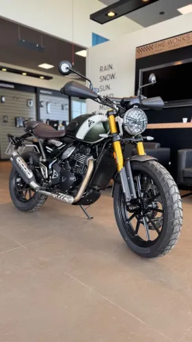 Scrambler 400X Verde Oportunidade!