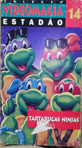 Fita VHS Tartarugas ninjas