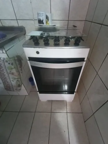 Fogão Brastemp 4 bocas, Tampo inox