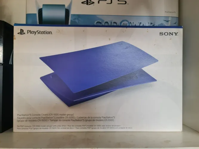 Case ( Capa azul ps5 fat )
