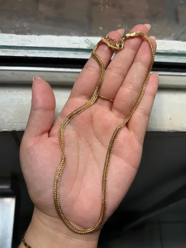 Gargantilha e pingente rommanel banhada ouro 18k