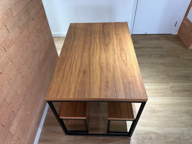 Mesa estilo industrial 