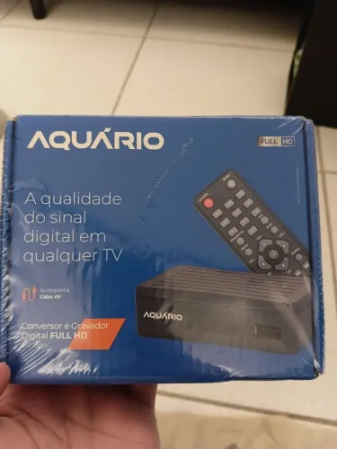 Conversor e Gravador Digital DTV-4000S - Aquário Full HD