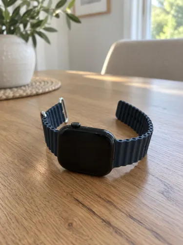 Apple Watch Series 10 46mm Preto GPS - Seminovo Impecável - Aceito Cartão