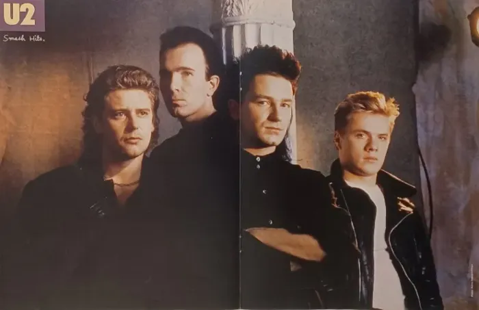 2 Pôsteres Grupo U2 - Importados de UK - (revista Smash Hits)