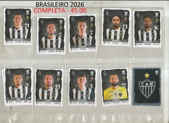 FIGURINHAS CAMPEONATO BRASILEIRO - CAM / CORINTHIANS 