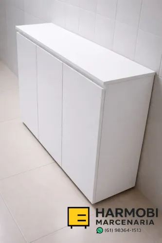 Balcão Aparador e mini despensa 100% MDF