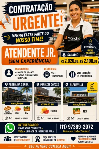 ATENDENTE DE MERCADO 