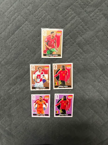 Lote figurinhas da copa extra sticker legende 