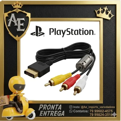 Cabo de vídeo para ps2